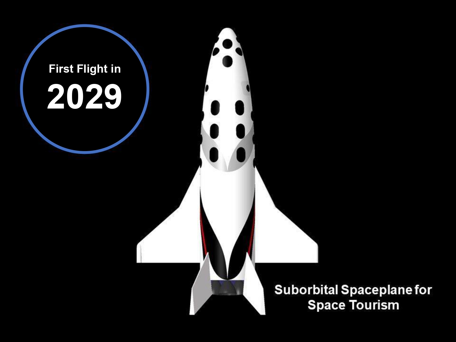 Suborbital Spaceplane<br>(Space Tourism)