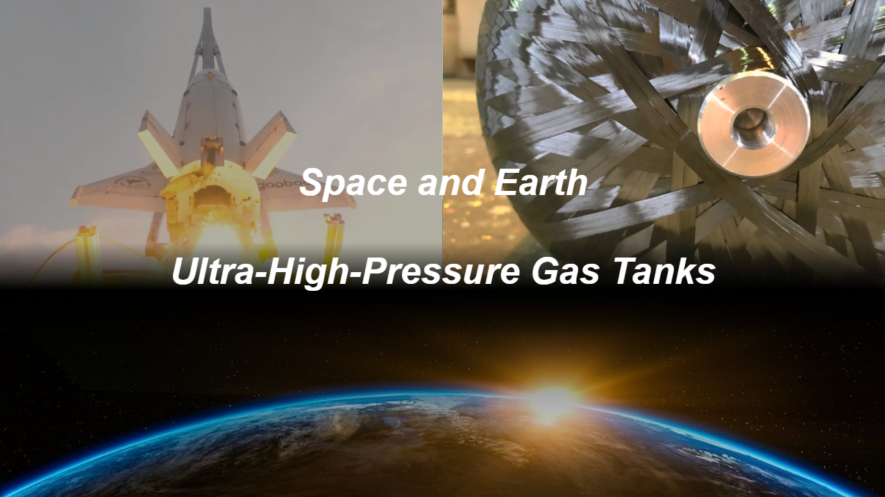 SW ultra high pressure gas tanks SPACE WALKER